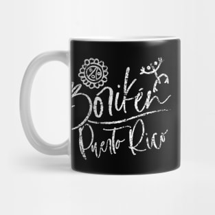 Boriken Puerto Rico Taino, Grunge Design Mug